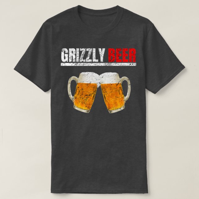 Camiseta Cerveja Grizzly (Frente do Design)