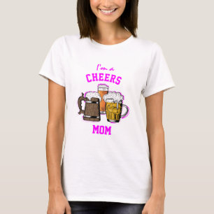 Camiseta Cerveja Humor Eu Sou Um   T-Shirt MOM CHEERS
