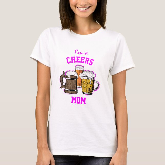 Camiseta Cerveja Humor Eu Sou Um | T-Shirt MOM CHEERS (Frente)