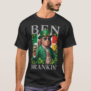 Camiseta Cerveja Irlandesa Ben Drankin - Homens e Mulheres 