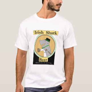 Camiseta Cerveja irlandesa do tubarão