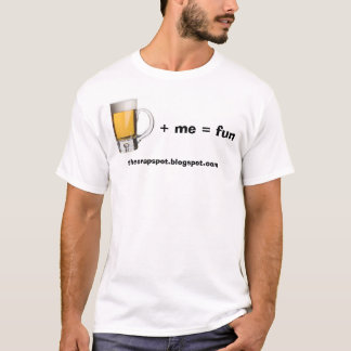 Camiseta Cerveja mais mim divertimento dos iguais