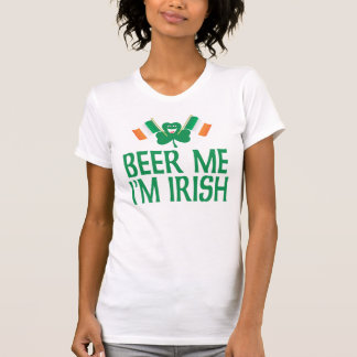 Camiseta Cerveja mim eu sou t-shirt irlandês