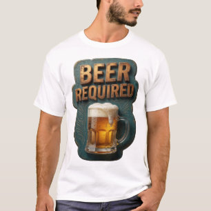 Camiseta CERVEJA NECESSÁRIA Impressão Snappy