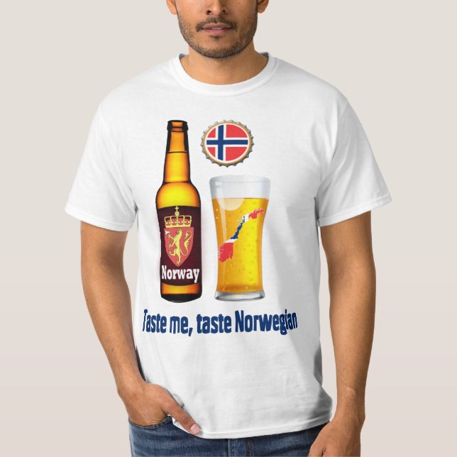 Camiseta Cerveja norueguesa (Frente)