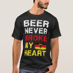 Camiseta Cerveja nunca quebrou meu coração