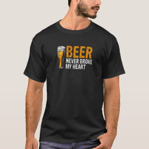 Camiseta Cerveja Nunca Quebrou Minha Citação Sarcástica Do 