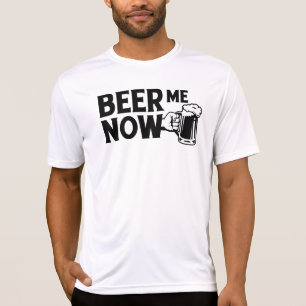 Camiseta cerveja para mim agora