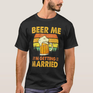 Camiseta Cerveja Para Mim Estou Me Casando Homens   Noivo D