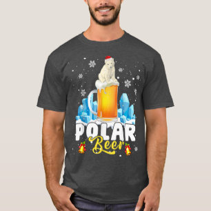 Camiseta Cerveja Polar Engraçada Papais noeis De Natal Engr