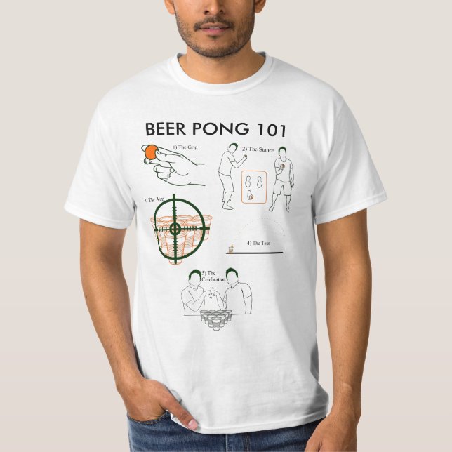 Camiseta Cerveja Pong 101 (Frente)