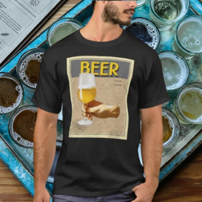 Camiseta Cerveja, Por Cada Ocasião (Criador carregado)