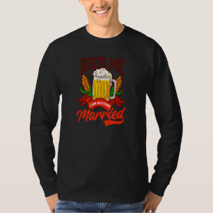 Camiseta Cerveja pra Mim Estou Me Casando Despedida de Solt