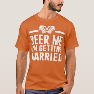 Camiseta Cerveja pra mim Estou Me Casando Noiva Noivo Despe
