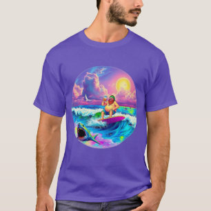 CAMISETA CERVEJA SURFANDO HIPPIE