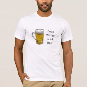 Camiseta Cerveja T-Shirts - Cerveja Engraçada Coloca T-Shir