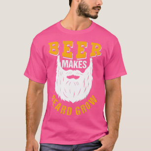 Camiseta Cerveja Torna A Barba Crescer Engraçado Presente 3
