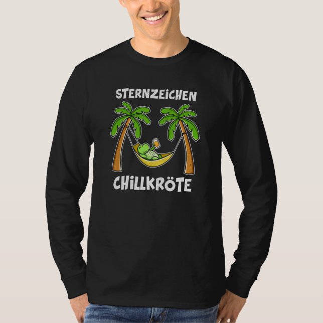 Camiseta Cerveja Turtle Chill Turtle Em Hammock (Frente)