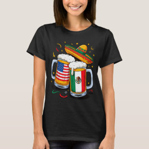 Camiseta Cerveja usa méxico cinco de maio
