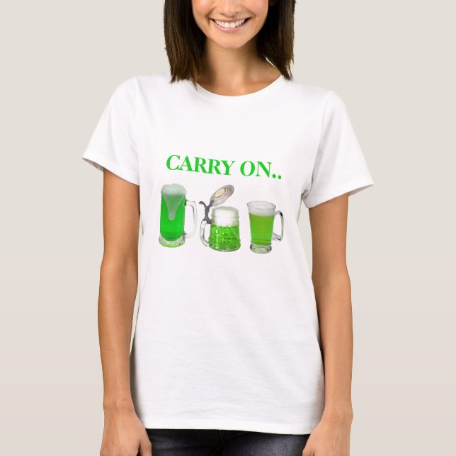 Camiseta Cerveja Verde - Carregar Ligado (Frente)