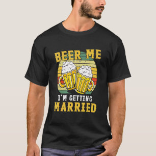 Camiseta Cerveja Vintage Eu Estou Me Casando Noivo Solteiro
