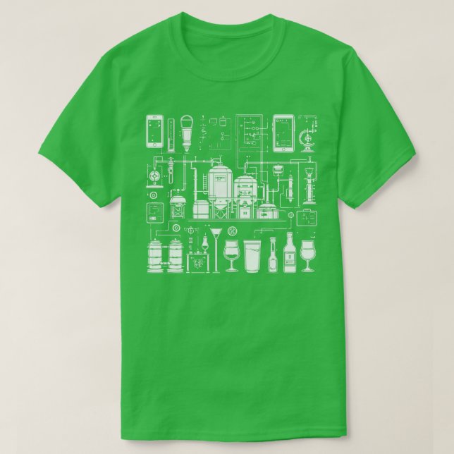 Camiseta cervejaria design 1 (Frente do Design)