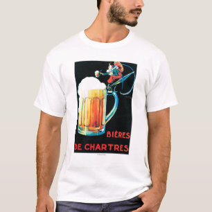 Camiseta Cervejas do poster do promocional de Chartres