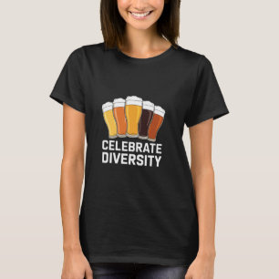 Camiseta Cervejeiros Caseiros de Cerveja que Celebram a Div