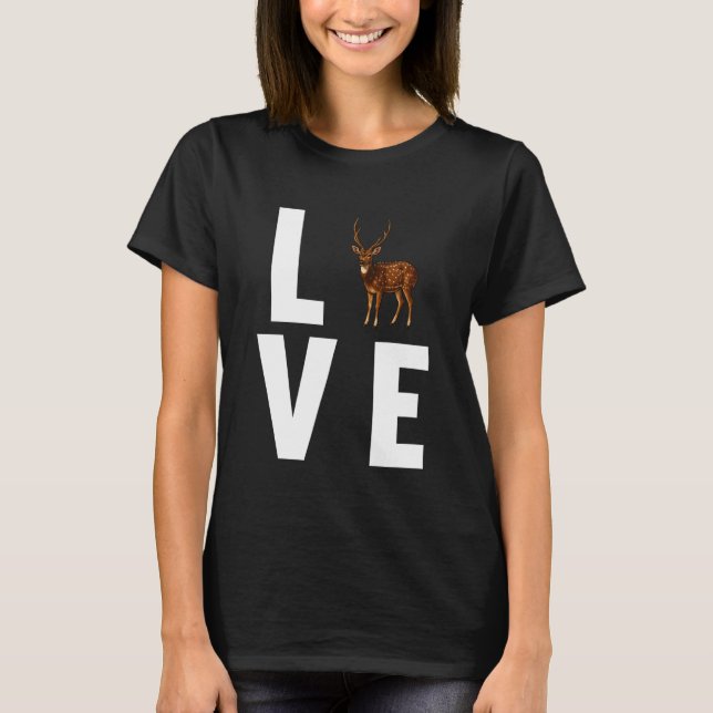 Camiseta Cervo Axis Chital 1 (Frente)