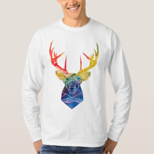 Camiseta Cervo em aquarela