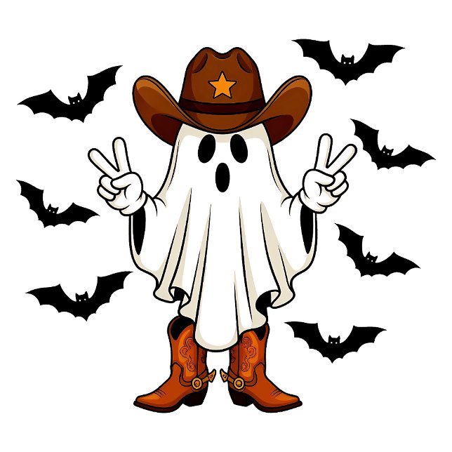 Camiseta Cervo Fantasma Fofo (Criador carregado)