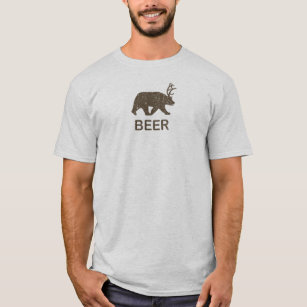 Camiseta Cervos do urso da cerveja