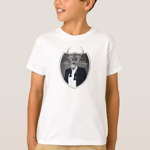 Camiseta Cervos no smoking - estada elegante