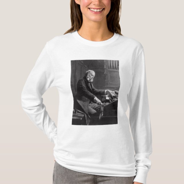 Camiseta Cesar Franck no console do órgão (Frente)