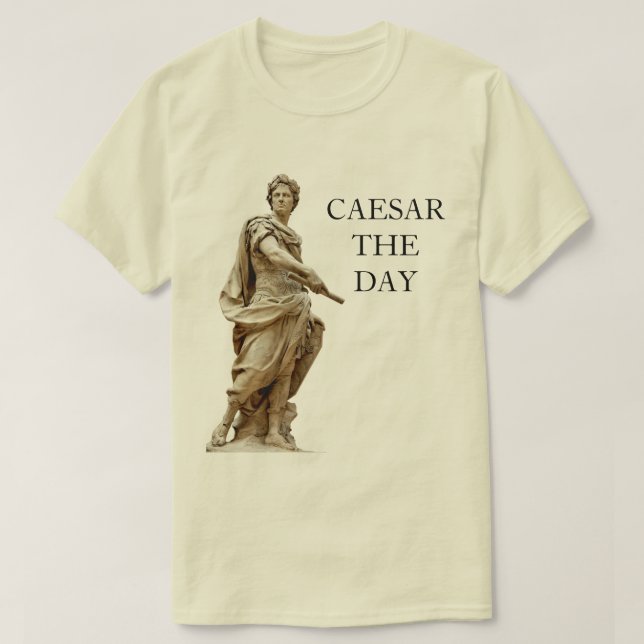 Camiseta César o Dia (Frente do Design)