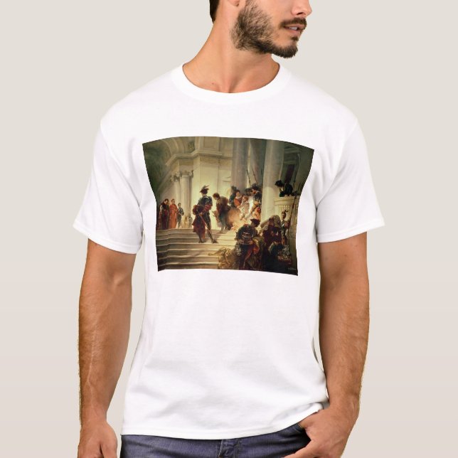 Camiseta Cesare Borgia que deixa o vaticano (Frente)