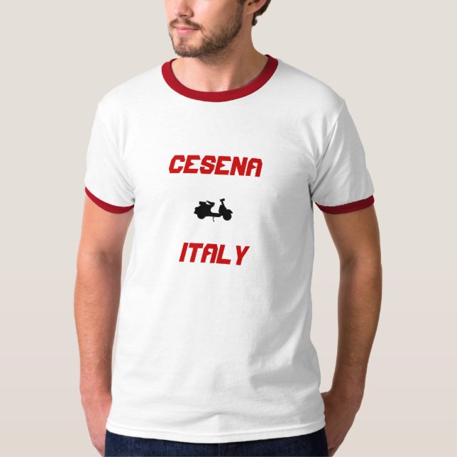 Camiseta Cesena, Itália (Forli-Cesena, Emilia-Romagna) (Frente)