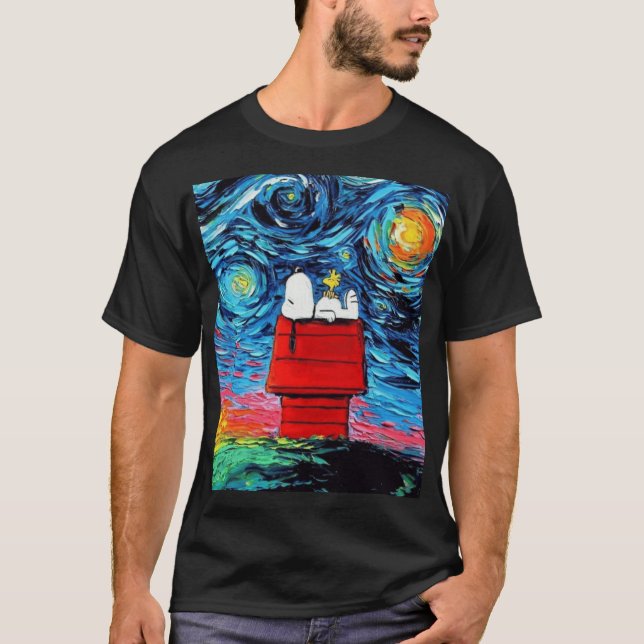 Camiseta césio 1 abstrato vintage (Frente)