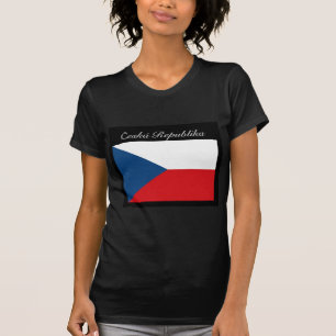 Camiseta Česká republika vlajka