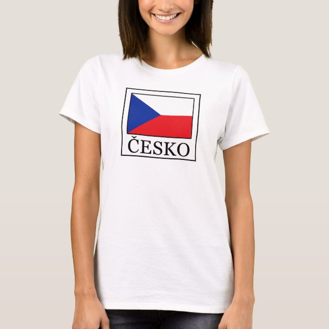 Camiseta Česko (Frente)
