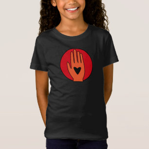 Camiseta Cessar-fogo agora mão design gráfica palestiniana