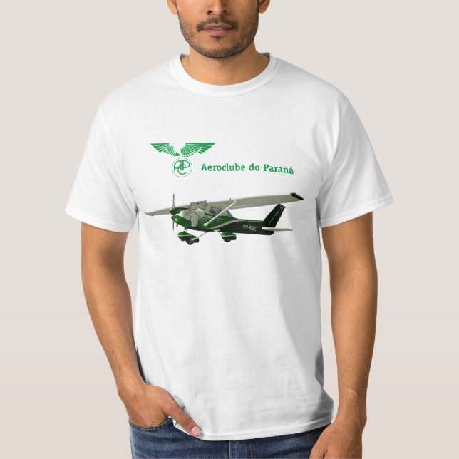 Camiseta Cessna 152 Aeroclube do Paraná - PR-BBE (Frente)