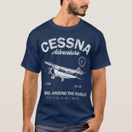 Camiseta Cessna T-Shirts - Edição limitada