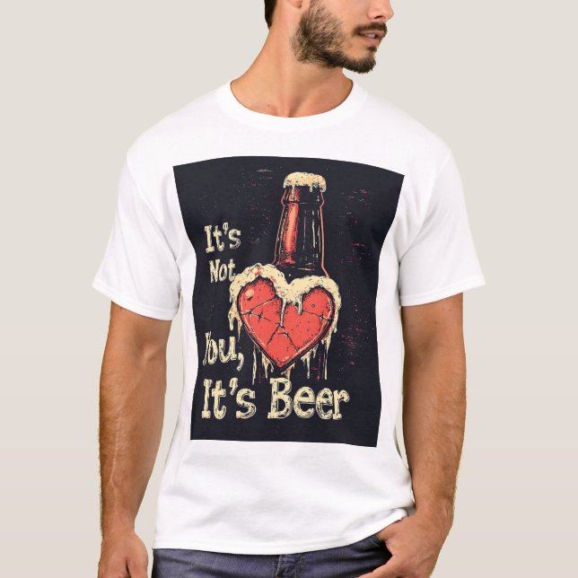 Camiseta C'est la Bière, Pas Toi 🍺 (Frente)