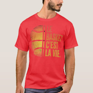 Camiseta Cest la vie Cadeau Basbol Homme Femm