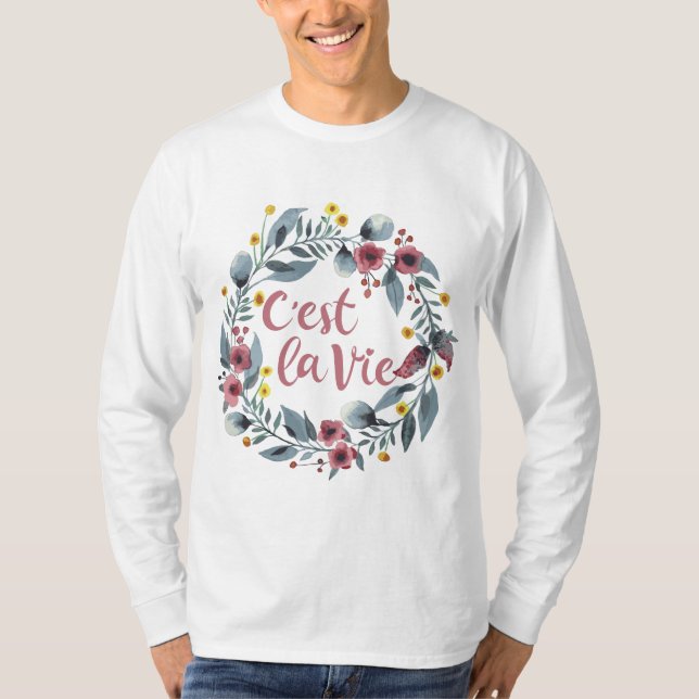 Camiseta C'est La Vie French (Frente)