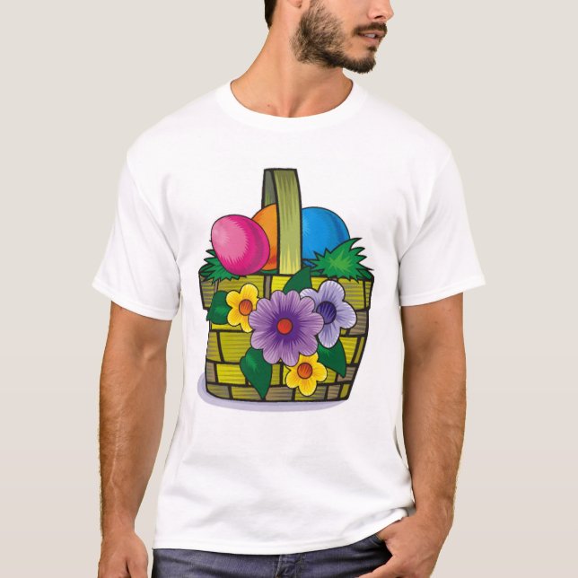 Camiseta Cesta da páscoa (Frente)