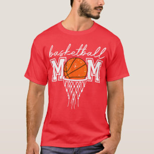 Camiseta Cesta de Basquete Dia de Jogo da garota