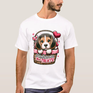 Camiseta Cesta de Beagle Basket of Love - Peças e Desejos S
