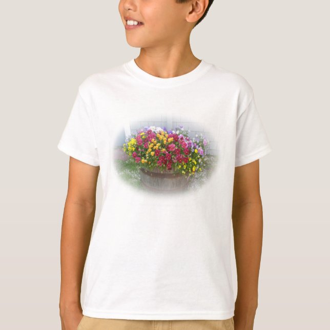 Camiseta Cesta de Blossoms (Frente)